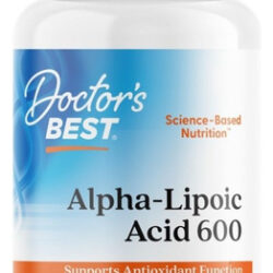 Ácido Alfa Lipóico 600 Mg 180 Cápsulas Vegetais Da Doctors B