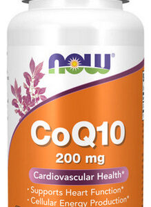 Coq10 200 Mg 60 Cápsulas Da Now Foods