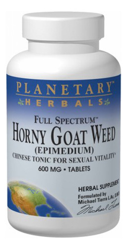 Full Spectrum Horny Goat Weed 1200 Mg 30 Comprimidos Da Plan