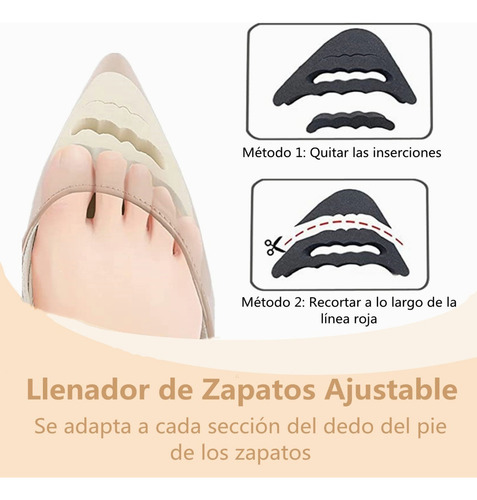 Wang Almofadas De Salto Alto Ajustáveis Para Enchimento - Imagem 3