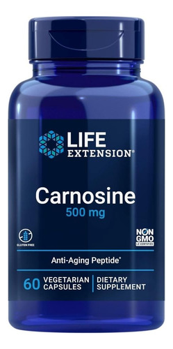 Carnosine 500 Mg 60 Caps By Life Extension