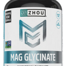Mag Glycinate 180 Count Da Zhou Nutrition