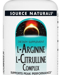 L-arginine L-citrulline Complex 120 Tabs By Source Naturals