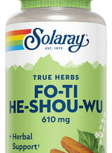 Fo-ti 610 Mg 100 Cápsulas Da Solaray