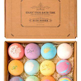 // Conjunto De Bomba De Banho De 12 Peças Para Banho De