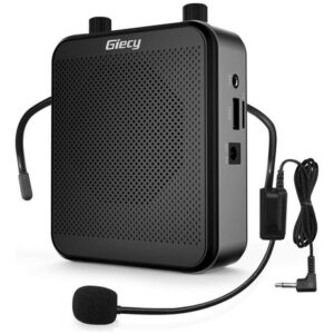 . Amplificador De Voz Portátil Áudio Bluetooth Recarregável