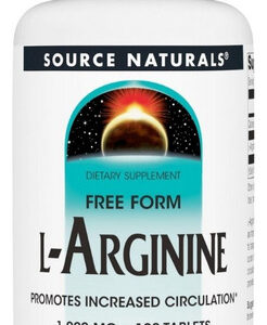 L-arginine 1000 Mg 100 Tabs By Source Naturals