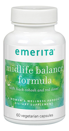 Midlife Balance Formula 60 Vegcaps By Emerita