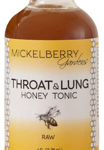 Throat And Lung Honey Tonic 4 Oz By Mickelberry Gardens