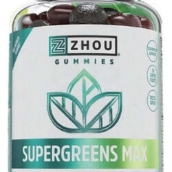 Supergreens Max 60 Unidades Da Zhou Nutrition