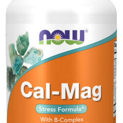 Cal-mag Stress Formula 100 Comprimidos Da Now Foods