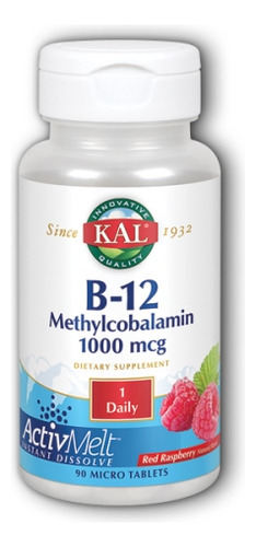 B-12 Metilcobalamina Activmelt 1.000 Mcg 90 Comprimidos Da K
