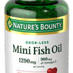 Óleo De Peixe Ômega-3 1290 Mg 90 Cápsulas Da Nature's Bounty