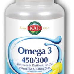 Omega 3 450/300 60 Cápsulas Gelatinosas Da Kal