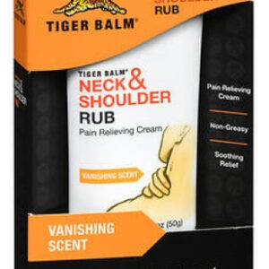 Esfoliante Para Pescoço E Ombros De 1,76 Onças Da Tiger Balm