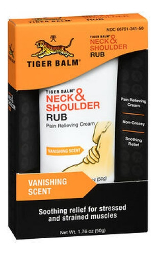 Esfoliante Para Pescoço E Ombros De 1,76 Onças Da Tiger Balm