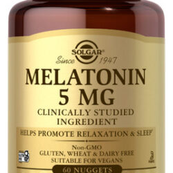 Melatonina 5 Mg 60 Nuggets By Solgar