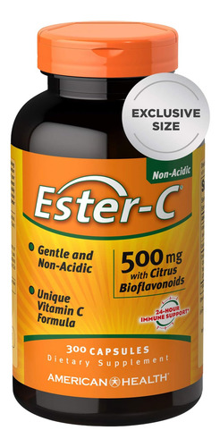 American Health Ester-c 500 Mg Com Citrus Bioflavonoids Cap