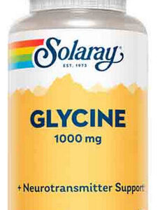 Glicina 1.000 Mg 60 Cápsulas Da Solaray