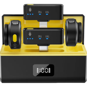 Zya M9 Microfone De Lapela Sem Fio De Lapela Type C & Ios