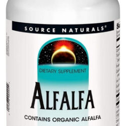 Alfalfa 10 Grain 648 Mg 500 Tabs By Source Naturals
