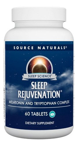 Sleep Science Sleep Rejuvenation 60 Tabs By Source Naturals