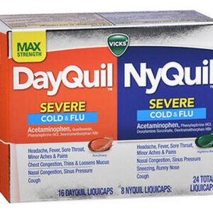 Nyquil Severe Cold & Flud Liquicaps 24 Comprimidos Da Dayqui