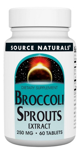 Broccoli Sprouts 60 Tabs By Source Naturals