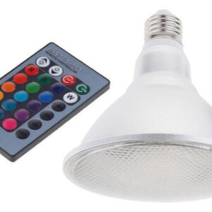 Lâmpadas Led Par38 Rgb Iluminação Paisagem E27 Holofote