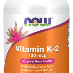Vitamina K-2 250 Cápsulas Vegetais Da Now Foods