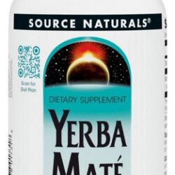 Yerba Mate 600 Mg 180 Tabs By Source Naturals