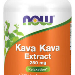 Extrato De Kava Kava 250 Mg 120 Cápsulas Da Now Foods