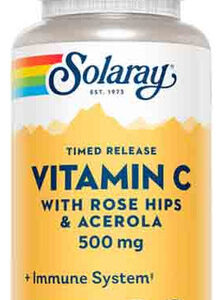 Vitamina C Com Rosa Mosqueta E Acerola 500 Mg 100 Cápsulas D