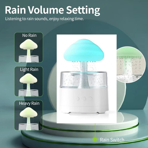 Umidificador De Nuvem De Chuva, Umidificador De Cogumelos, U - Imagem 3