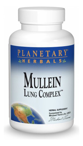Mullein Lung Complex 180 Tabs By Planetary Herbals