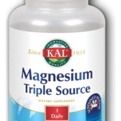 Magnésio Triple Source 100 Comprimidos Da Kal