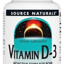 Vitamin D 1000 Iu 200 Tabs By Source Naturals