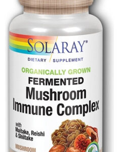 Cogumelo Maitake 600 Mg 100 Cápsulas Da Solaray