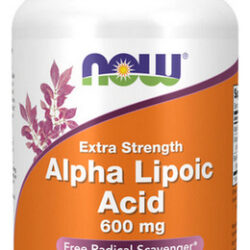 Ácido Alfa-lipóico 600 Mg 120 V/cápsulas Da Now Foods