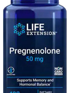 Pregnenolone 50 Mg 100 Caps By Life Extension