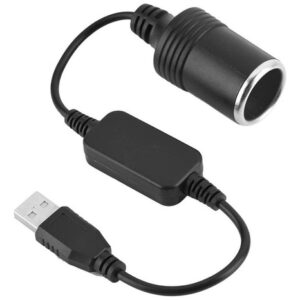Conversor Usb 5v Para 12v, Fonte De Alimentação Para Tacógra