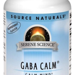 Gaba Calm Peppermint 30 Lozenges By Source Naturals