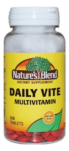 Daily Vite Red 250 Comprimidos Da Nature's Blend