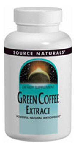 Extrato De Café Verde 120 Comprimidos Da Source Naturals