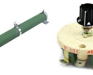 Jj 2 Unidades De Resistor De Reostato Ajustável De Tubo De