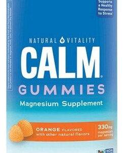 Calm Orange Gummies 120 Unidades Da Natural Vitality