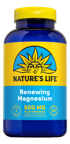 Magnesium 500 Mg 250 Caps By Nature's Life
