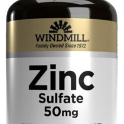 Sulfato De Zinco 50 Mg 90 Comprimidos Da Windmill Health