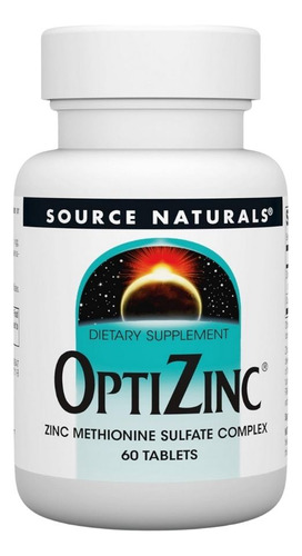 Optizinc 30 Mg 60 Comprimidos Da Source Naturals