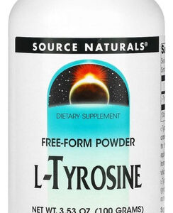L-tyrosine Powder 100 Gm 3.53 Oz By Source Naturals